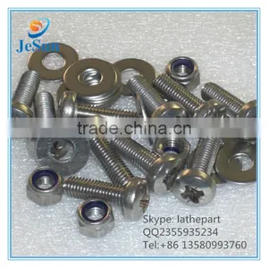 China Hot Sale Hex Stainless Steel Bolts and Nuts thumbnail-1