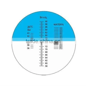 Portable Honey Refractometer Beekeeping Tester/ Bees 58-90% Brix / 38-43 Be' (Baume) / 12-27% Water Range thumbnail-4