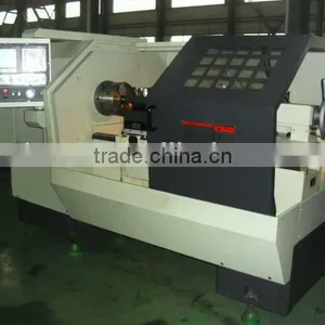 Precision CNC Horizontal Lathe With 500mm Swing Diameter thumbnail-1