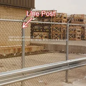 Commercial Chain Link Fence Post thumbnail-1