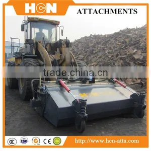 Hot HCN BM12 5T Wheel Loader Pick up Road Sweeper thumbnail-2