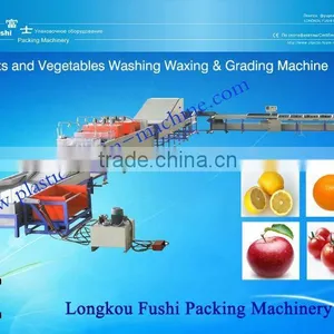 Fruit Washing Waxing And Grading Machine thumbnail-1
