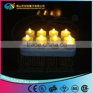 Low Power Consumption Recharge LED Flameless Night Bar Candle Lights thumbnail-1