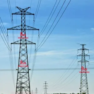 MEGATRO 220kV 2E10 SZ1 Double Circuit Suspension Transmission Tower thumbnail-3