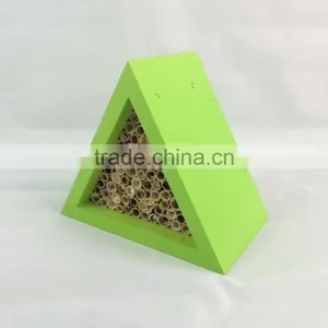 Small Hanging Manufacturer Decorated Eco-friendly Wooden Insect House thumbnail-3