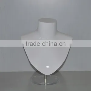 Necklaces Stand Black or White Large Bust Display Mannequin Bust Forms thumbnail-1