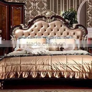 BISINI Brand New Bedroom Furniture, Royal and Luxury Bedroom Furniture Set, King Size Bed With Nightstand Set (BF01-ML014) thumbnail-1