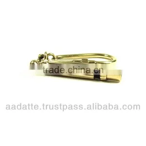 Brass Keychain Nautical Scout Brass Whistle Marine Key Chain thumbnail-1