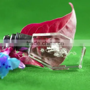 Dragon Lasered Crystal Keychain on Sale thumbnail-1