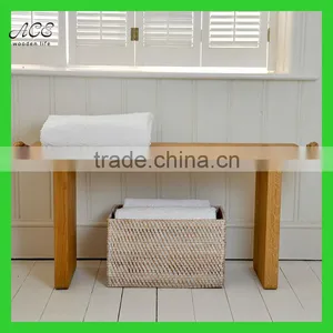 Oak Bench/solid Wood Bench/wooden Bench/sauna Bench thumbnail-1