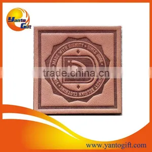 Custom pu Leather Label thumbnail-1