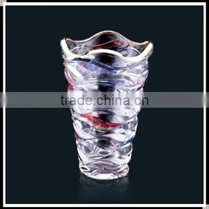 Wholesale Decorative Clear Glass Vase for Flower thumbnail-1