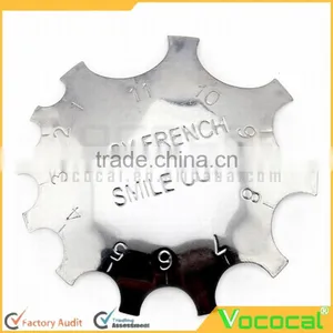 Stainless Steel Handy Nail Manicure French Smile Cut Line Edge Cutter Trimmer Nail Art DIY Model Tool thumbnail-4