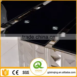 New Model Furniture Folding Extendable Glass Dining Table TH391 thumbnail-2