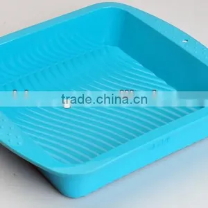 Heat-resistant Microwave Silicone Cake Pan/square Shape Cake Mould thumbnail-2