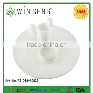 Ceramic White Porcelain Egg Tray, Egg Dish, Egg Holder, Egg Cup thumbnail-3
