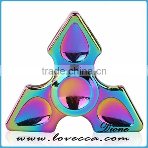 Hot Selling Toys Colorful Alloy Finger Fidget Hand Spinner thumbnail-1