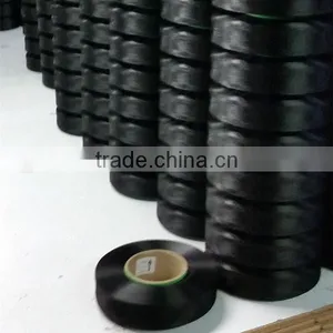 Hot Sale Good Quality Black Spandex Yarn 20D for Covering Knitting and Weaving thumbnail-1