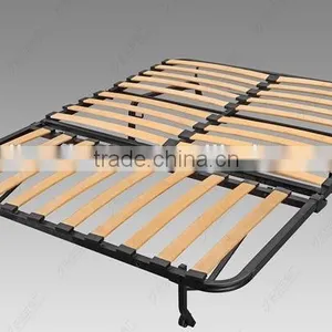 Hot Sell Metal Folding Sofa Bed Frame With Wooden Flat Slats thumbnail-2