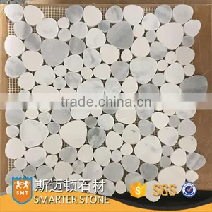 White Wooden Stone Tile Marble Floor Flowers for Hotel in 2017 thumbnail-2