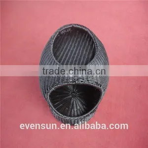 Durable Wicker Cat House thumbnail-4