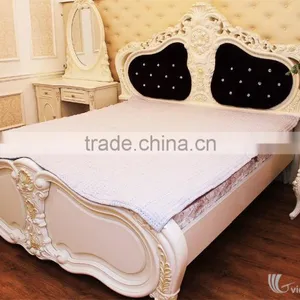 Hand Embroidered Blanket and Pillowcases, Fashionable Colours and Designs, 100% Handmade in Vietnam thumbnail-6