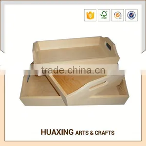 Wholesale Eco-friendly Small and Rectangular Wooden Tray With 7 Years Experience thumbnail-6