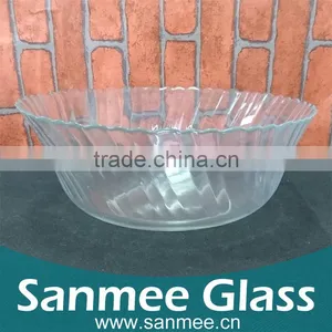 Large Capacity Glass Bowl Wholesale Heat Resistant Glass Bowl thumbnail-1