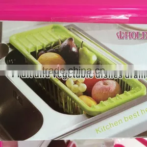 Multifunction PP Plastic Fruit and Vegetable Dishes Drainer,basket thumbnail-2