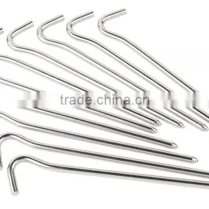 High Quality Outdoor Camping Accessory Tent Peg Nail Tent Stake thumbnail-1