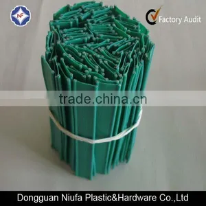 Customized Plastic Nose Wire/Clip Galvanized Double Metal Wire for Nonwoven Face Mask thumbnail-1