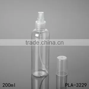 Clear 2017 Hot New Products Cosmetic Fragrance Perfume Round Shoulder 200ml Hot Sale Price Plastic Spray Bottle of Water thumbnail-5