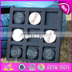 2017 New Design Funny Kids Toy Wooden Tic Tac Toe Game W01B037 thumbnail-5