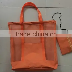 Mesh Back Pack With Large Main Compartment thumbnail-5