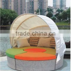 Rattan Sofa Outdoor Semi Circle Furniture thumbnail-1