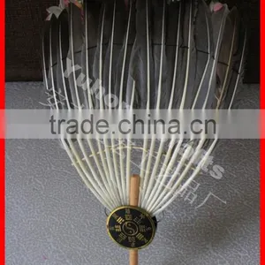 Chinese Traditional Wood Feather Fan thumbnail-4