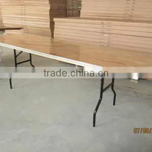 Hot Sale Wood Folding Table for Banquet Rental thumbnail-1