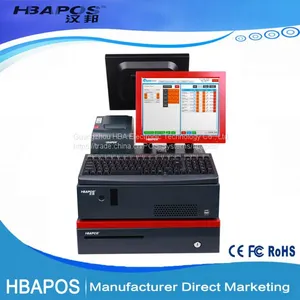All In One Pos System/ Supermarket Cash Register HBA-A8 Retail Pos Machine In 2017 thumbnail-2