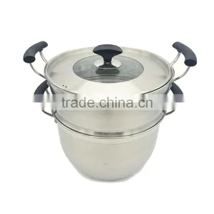 Factory Wholesale SS Soup Pot Industrial Food Steamer thumbnail-4