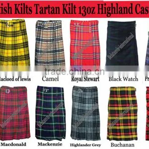 Scottish Kilts 5 Yards Made of Tartan and All Tartan Colors Are Available thumbnail-1