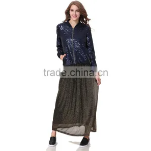 Domin Fashion Latest Beading Shining Style Women's Coat thumbnail-5