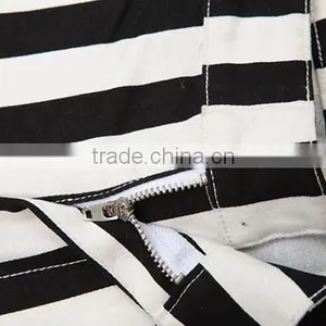 2015 New Design Zebra Stripes Printed Ladies Trousers thumbnail-6