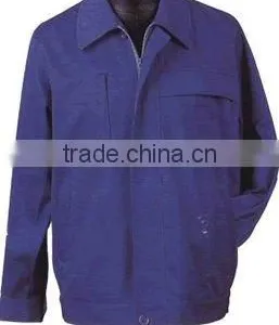 Navy Blue Heavy Cotton Workwear Jackets thumbnail-1