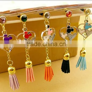 Cute Dolphin Pendant for Phone Dustproof Fashion Mobile Jewelry Accessory With Crystals thumbnail-3