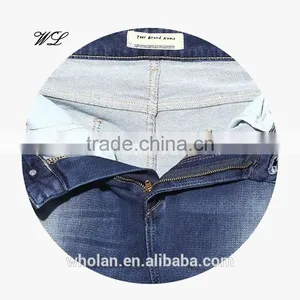 Men Ripped Jeans 2017 Denim Fabric Custom Men's Jeans Pants thumbnail-6
