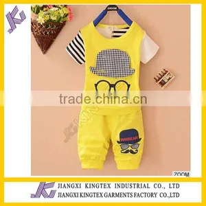 Wholesale Cloth Boy Set Sweet Child Cloth thumbnail-1