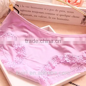 Fashion Hot Sexy Lace Women Underwear Girl Lady Panties Lingerie Underwear Cotton Sexy Lace Plus Size 100C thumbnail-1