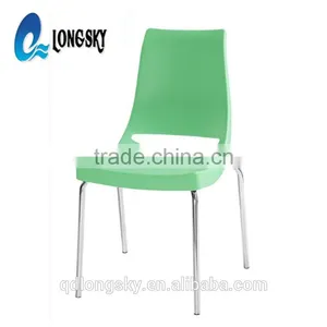LS-4022 New Designed Modern Cheap Plastic Chairs Modern Clear Plastic Chairs Dining Plastic Chairs thumbnail-1