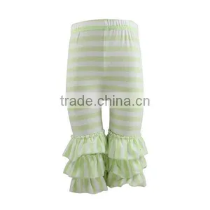 Newest Persnickety Girls Stripe Cotton Pants Kids Toddler Triple Ruffle Leggings thumbnail-1