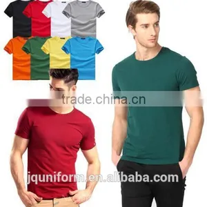 China Apparel Wholesale Men Clothing Blank High Quality Longline Tall Men's Cotton t Shirts thumbnail-1